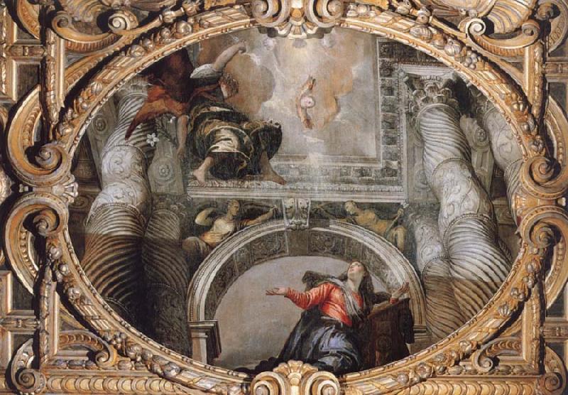 Paolo  Veronese Annunciation china oil painting image